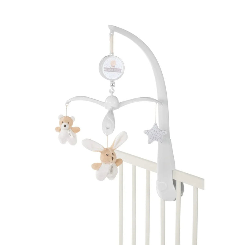 Teddy Bear and Bunny Cot Mobile