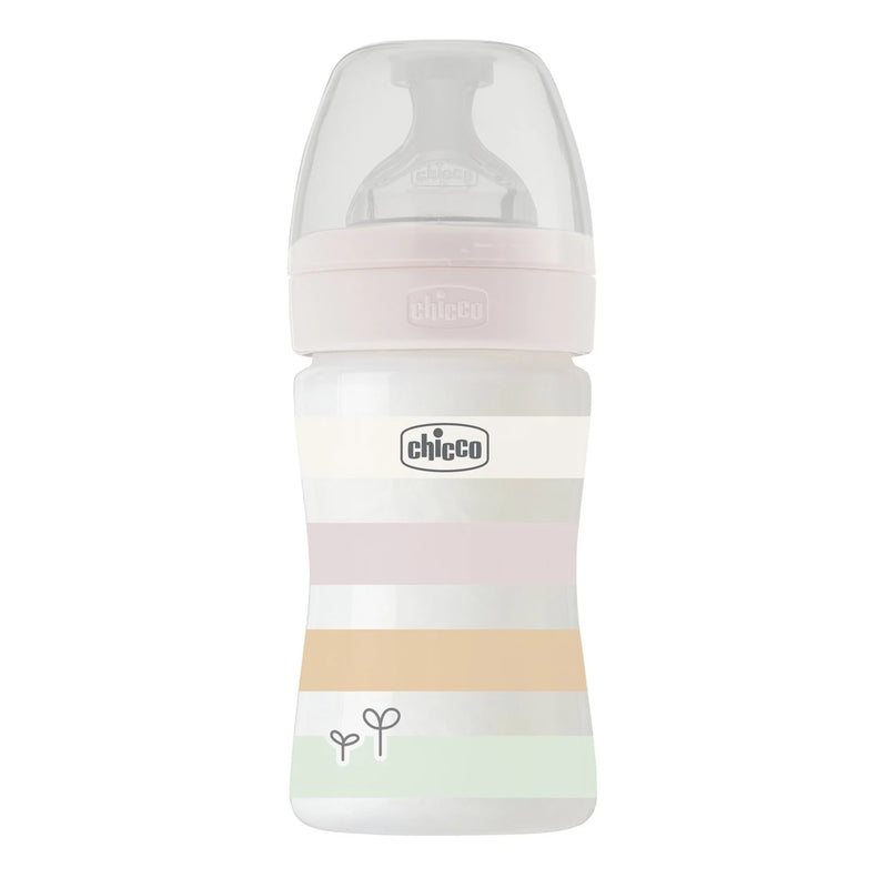 Well-Being Plastic Feeding Bottle 150 ml Slow Flow