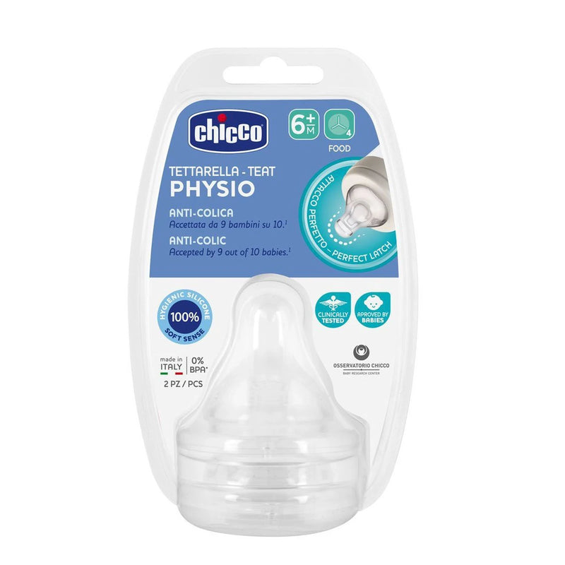 Physio Teat - Silicone - Design D