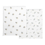 Bamboo corner sheet cot - 2 pieces - Chicco Next2Me
