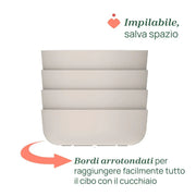 Bowl with Lid 6m+ - Design C