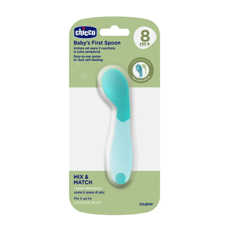 Baby's First Spoon 8M+ - Teal