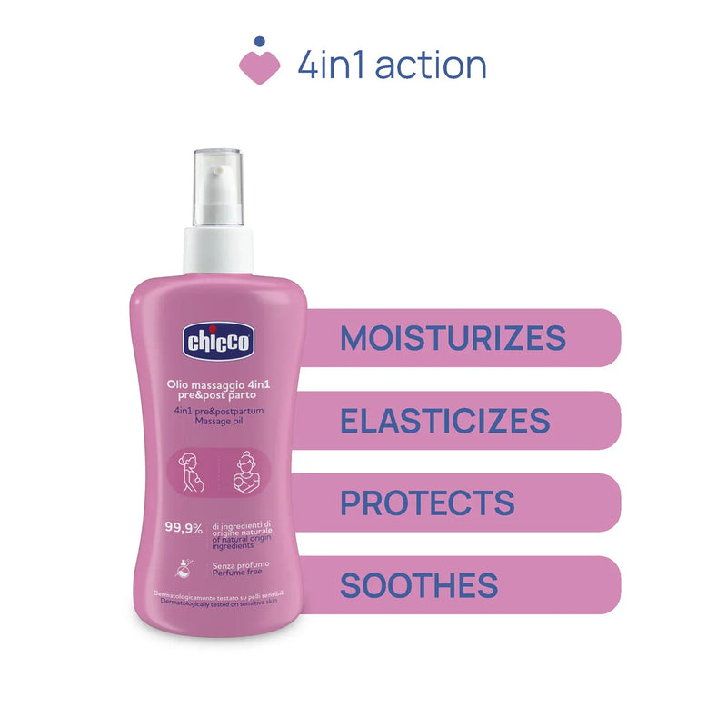 4In1 Pre&Postpartum Massage Oil - Chicco