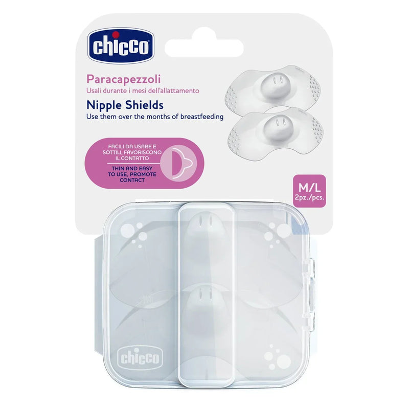 New Nipple Shields Silicone - M-L - Chicco