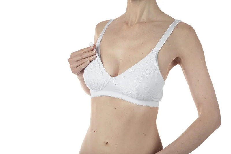 Nursing Cotton Bra White 5D - Chicco