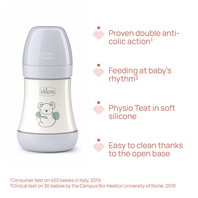 PERFECT 5 Feeding bottle 150ml - SLOW flow - Design F