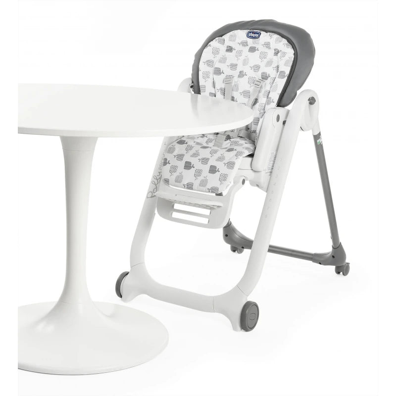Chicco Polly Zest Plus Highchair - Wooden Grey