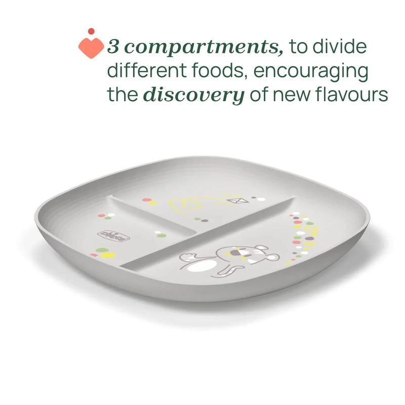 Portioned Plate 12m+ - Design C