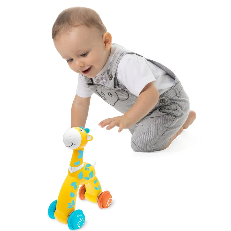 Push and go giraffe