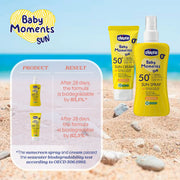 SPF 50+ Sun spray. Very high protection.