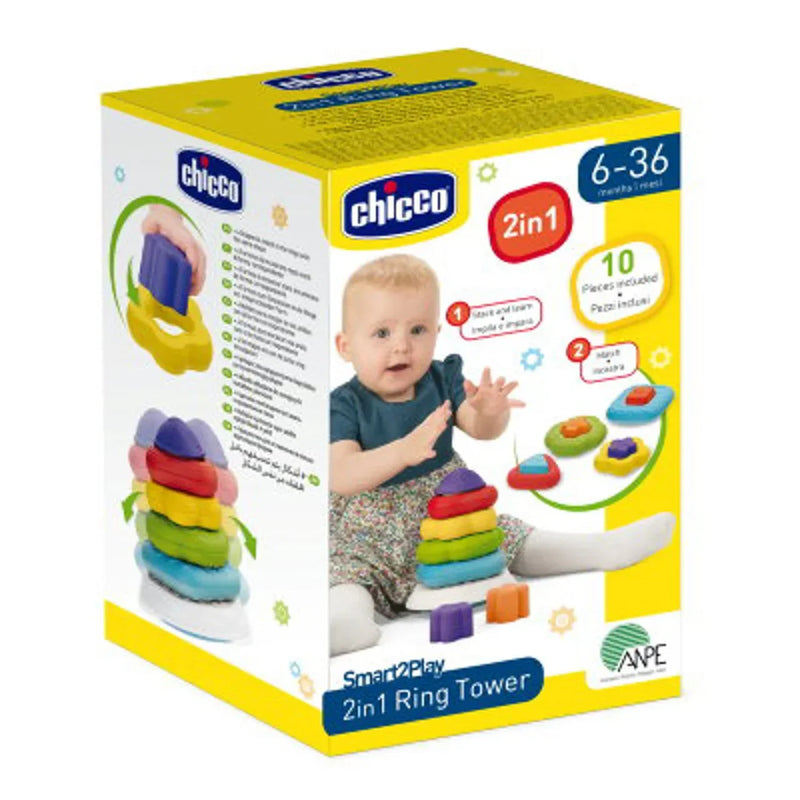 TOY 2 IN 1 RING TOWER China