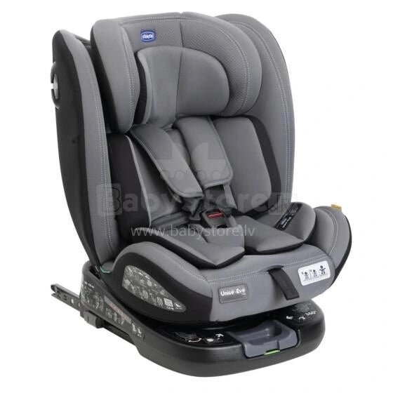 Unico Evo i-Size Car Seat 40-150 cm - Grey Black